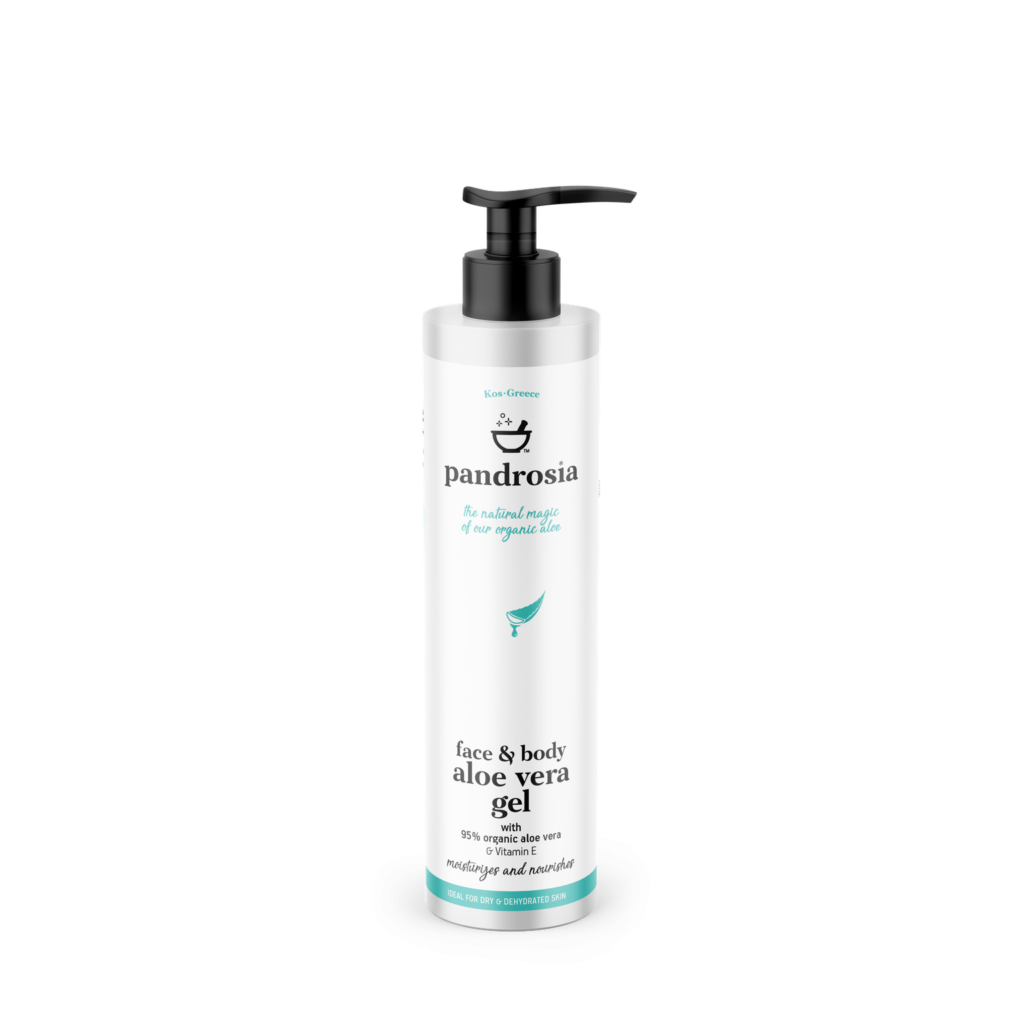 Aloe-Vera-Gel für Gesicht & Körper – 95 % Bio-Aloe Vera & Vitamin E (200 ml)