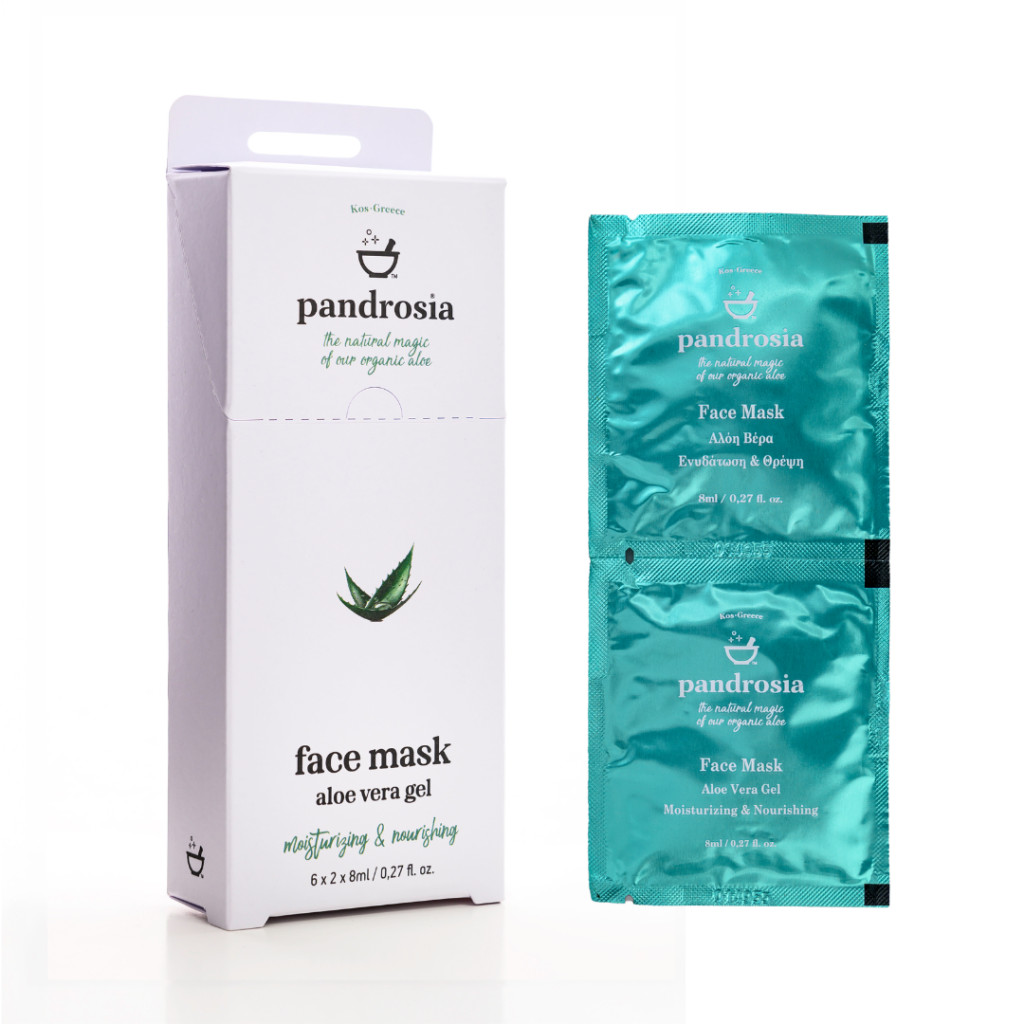 Gesichtsmaske Aloe Vera – Feuchtigkeit & sanfte Pflege (2 × 8 ml)